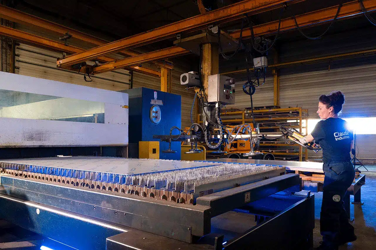 Découpe laser industrielle